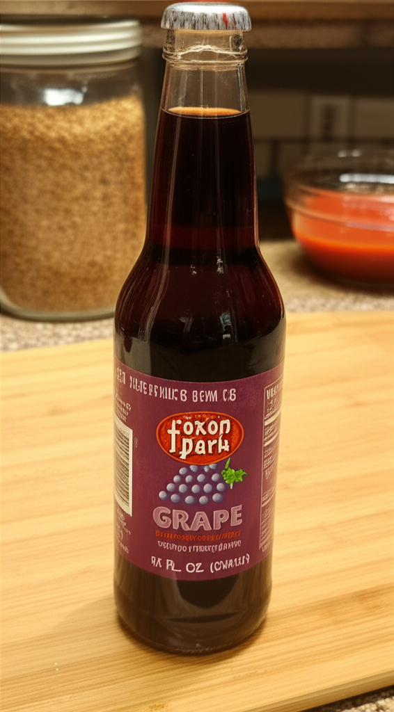 Foxon Park Grape Soda 12oz